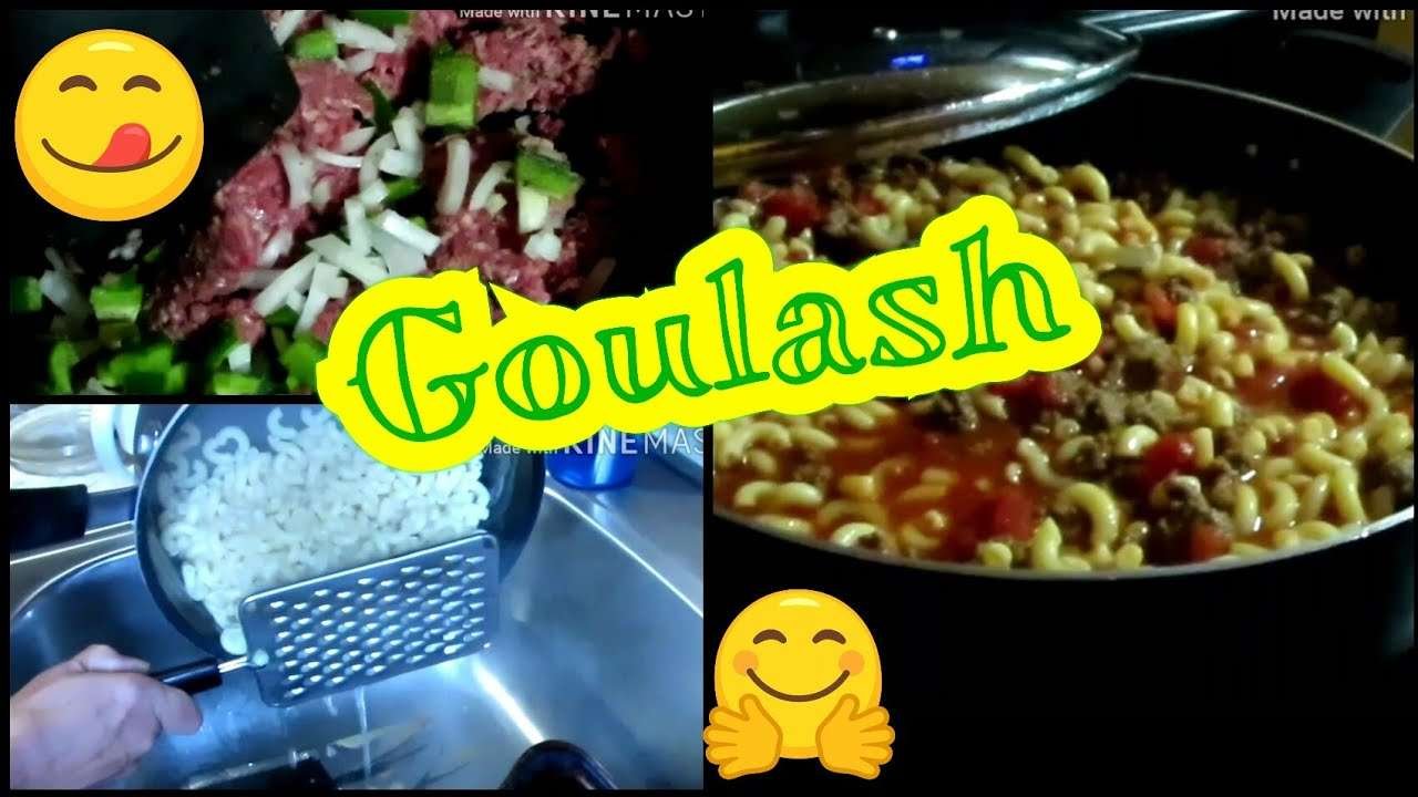 Making Goulash with my Mom