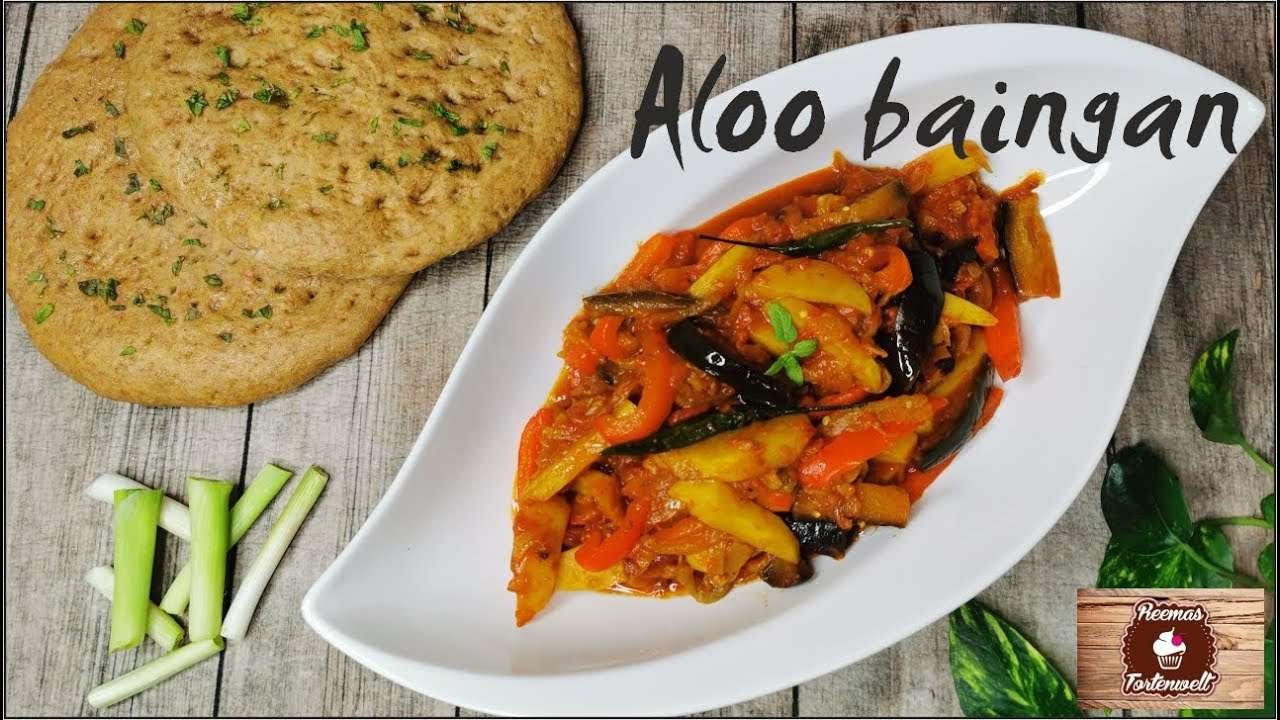 Aloo baingan recipe / Eggplant with potatos / aloo baingan ki sabzi / Masala baingan / Baingan curry