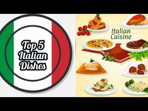 Top 5 Italian Dish||Five Best Italian Food||Food Vlog|| A must Try