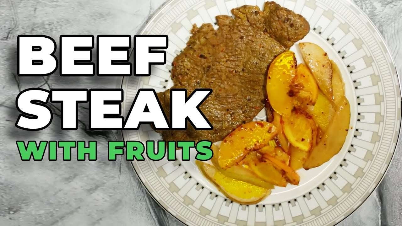 Romantic Dinner – Beef Steak with Fruits | Recipe Maker