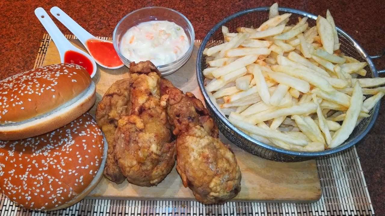 Crispy fried chicken دجاج (فراخ) مقليه مقرمشه بتتبيله مميزه