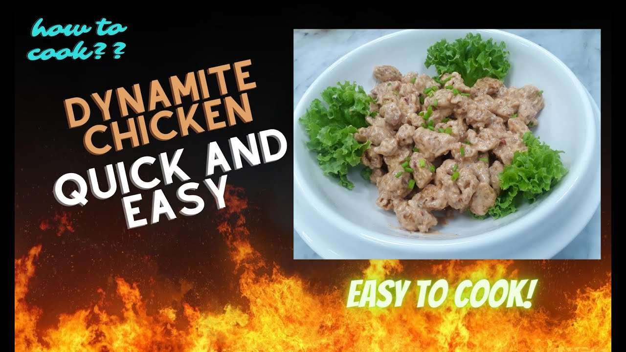 HOW TO COOK DYNAMITE CHICKEN | QUICK | EASY | SIMPLIFIED