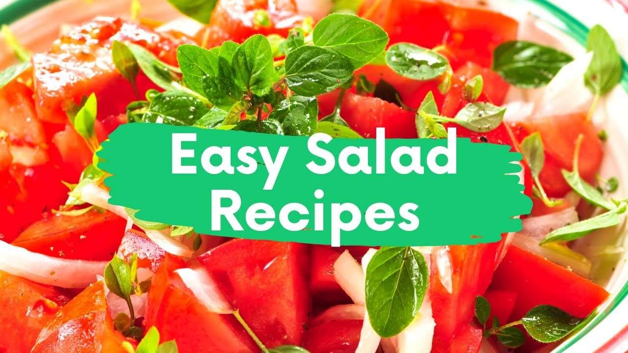 9 Healthy Salad Recipes For Every Day Of The Week  | Easy Salad Recipes