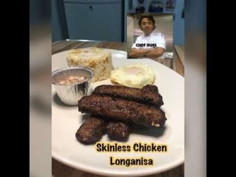Skinless Chicken Longanisa