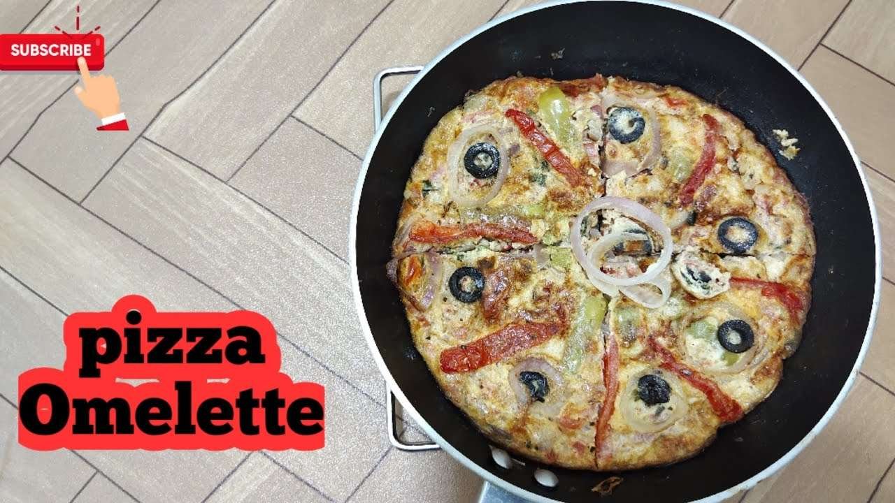 pizza omelette recipe