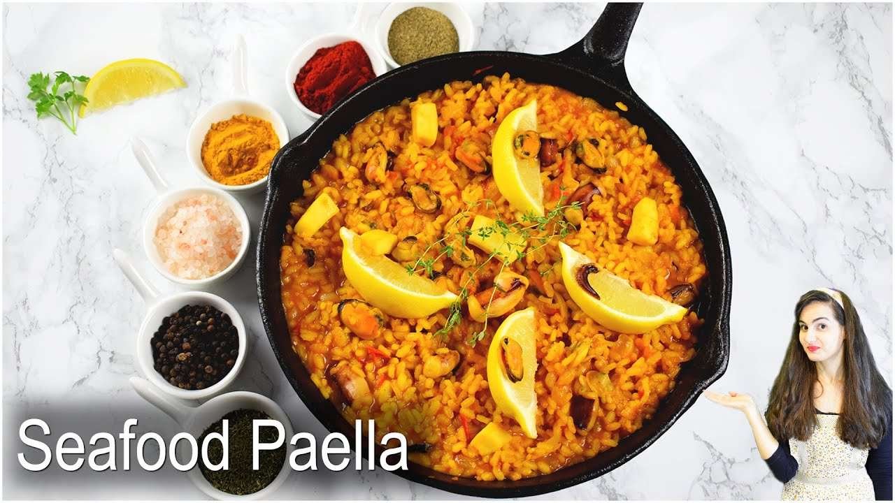 Seafood Paella Recipe