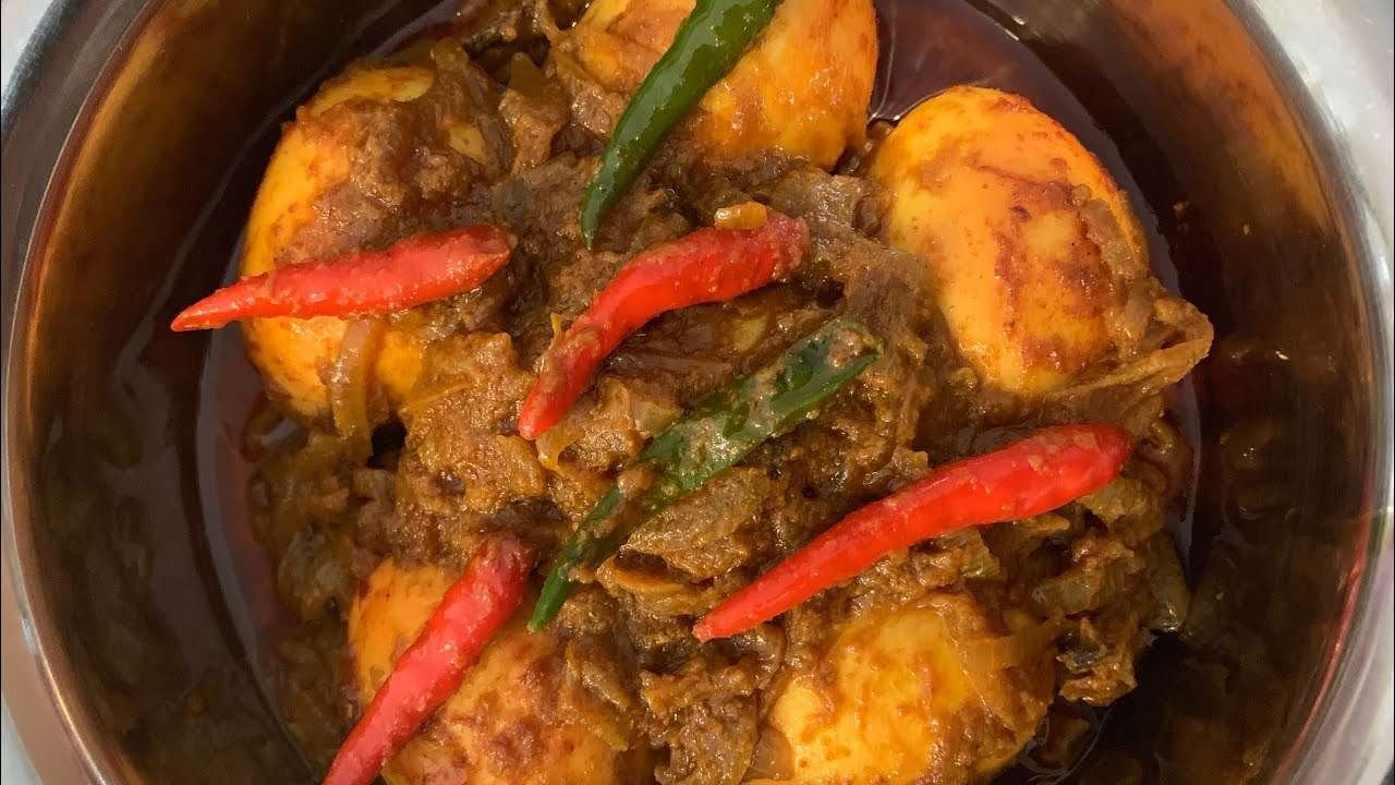 Dim Bhuna Recipe| ডিম ভুনা রে‌সি‌পিEgg Curry Recipe | Delicious Egg Curry recipe with coconut milk |