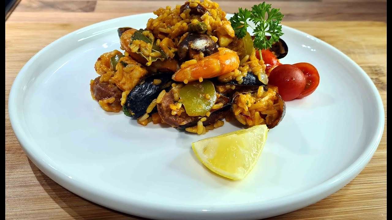 Seafood Paella