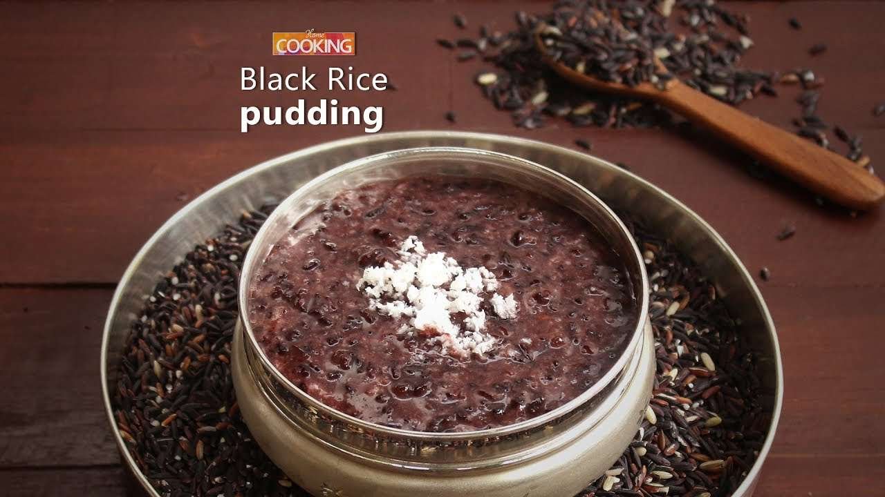 Black Rice Pudding | Home Cooking