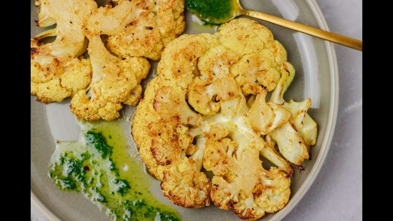Roasted Cauliflower Steaks