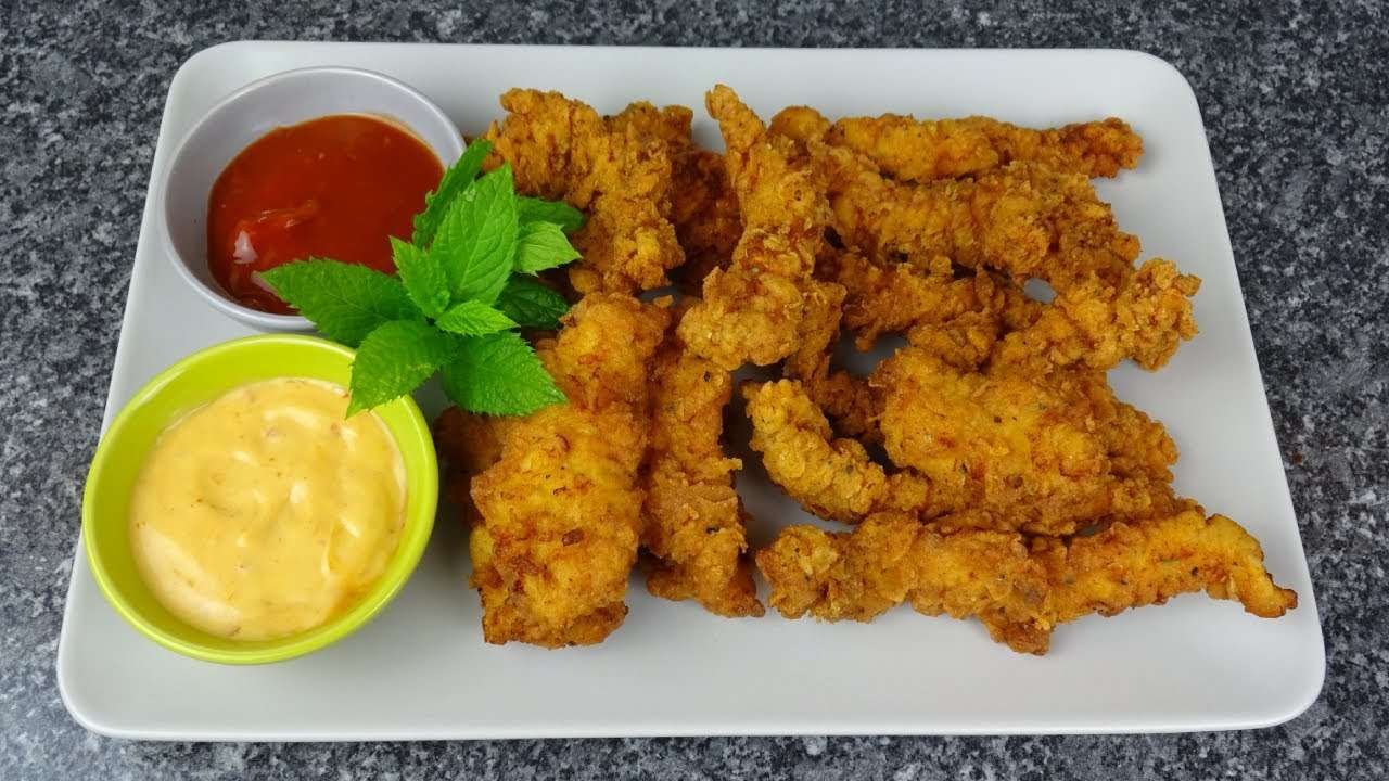 Chicken Strips Recipe By Super Tasty | Crispy Chicken Strips | Chicken Fingers | Chicken Tenders