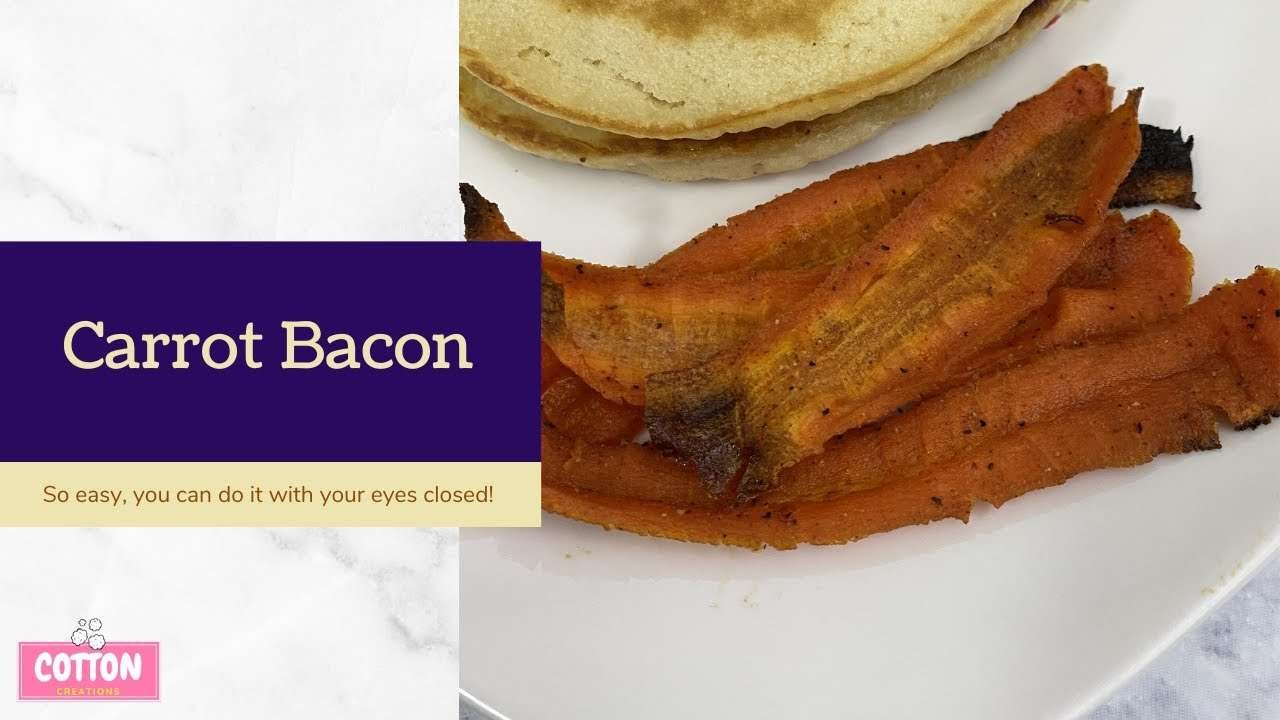 Crunchy Vegan Carrot Bacon