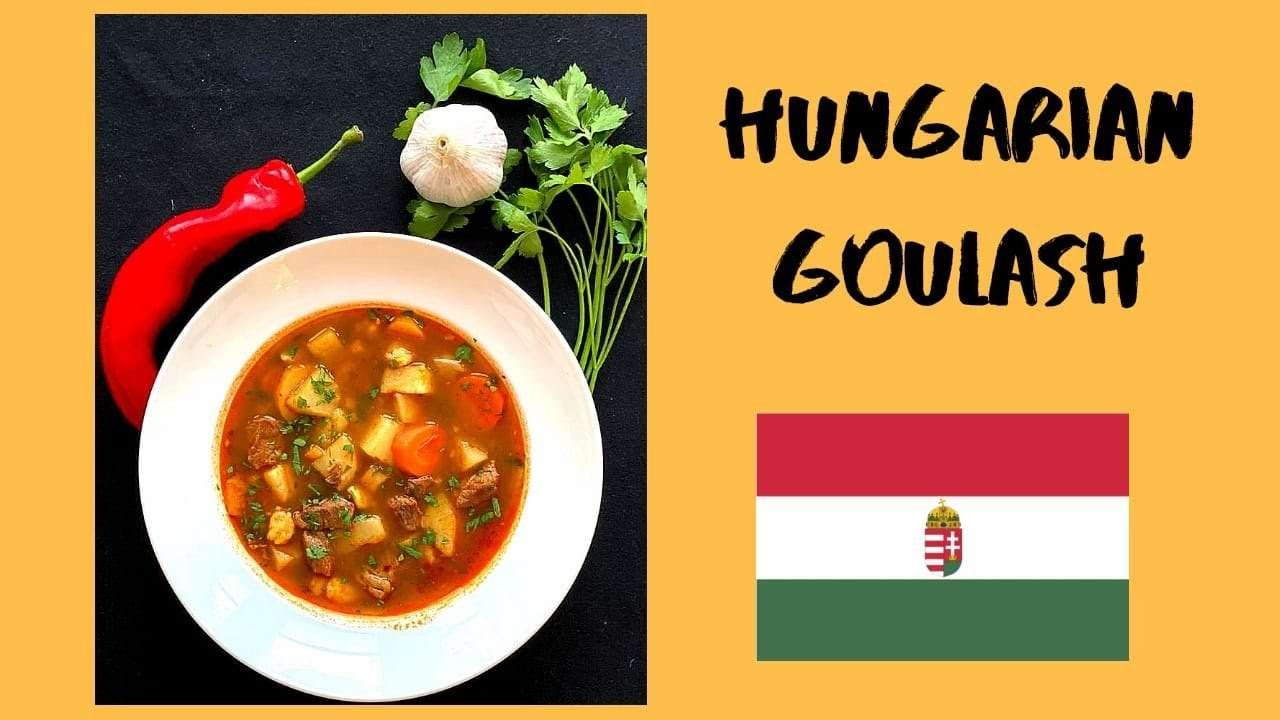 Hungarian goulash – easy traditional Hungarian recipe – the most famous Hungarian dish, gulyas leves