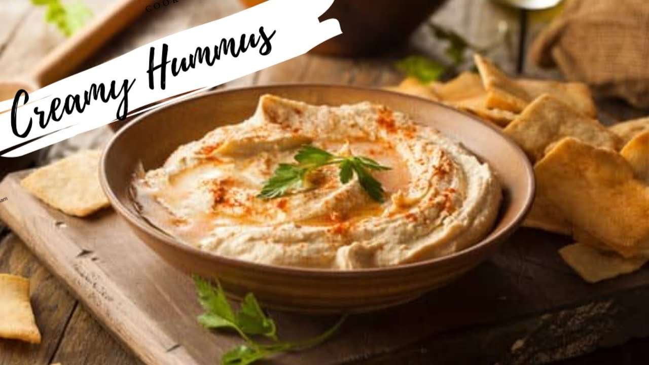 Homemade Creamy Hummus Recipe – Super Easy Quick Delicious Recipe ..