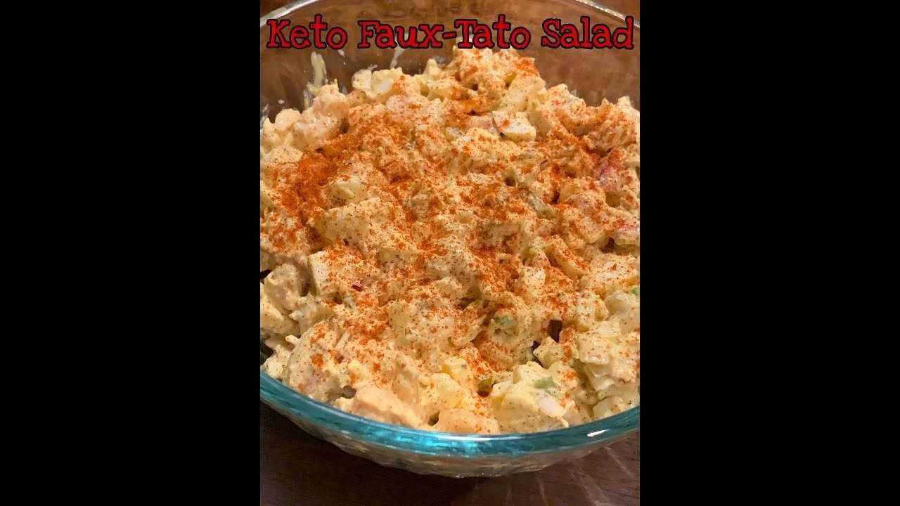 Keto Faux-Tato Salad