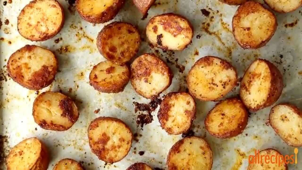 How to Make Oven Roasted Parmesan Potatoes | Potato Recipes | Allrecipes.com