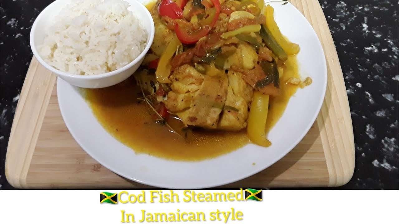 How To Cook Steamed Cod Fish In Jamaican Style | By Creators Kitchen