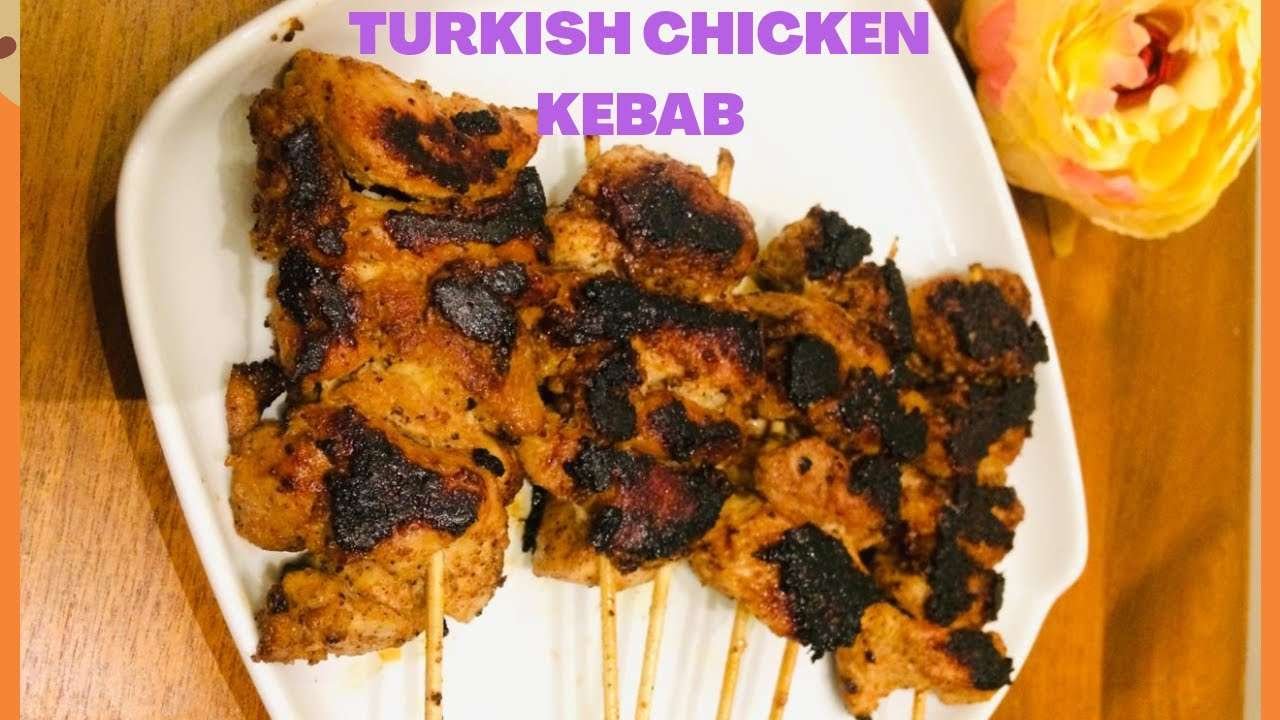 Turkish chicken kebab/How to make Turkish chicken kebab/easy method of kebab/cookwithdhaliya