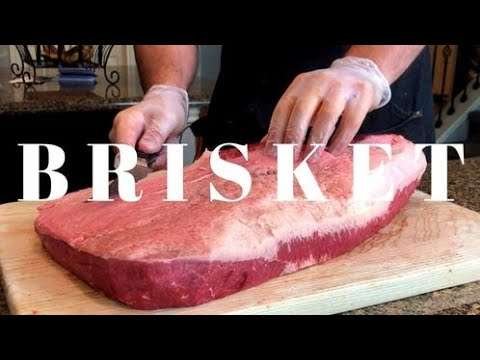 How To Trim a Brisket – For Backyard BBQ Fast and Easy. Special Dry Rub Recipe Included!