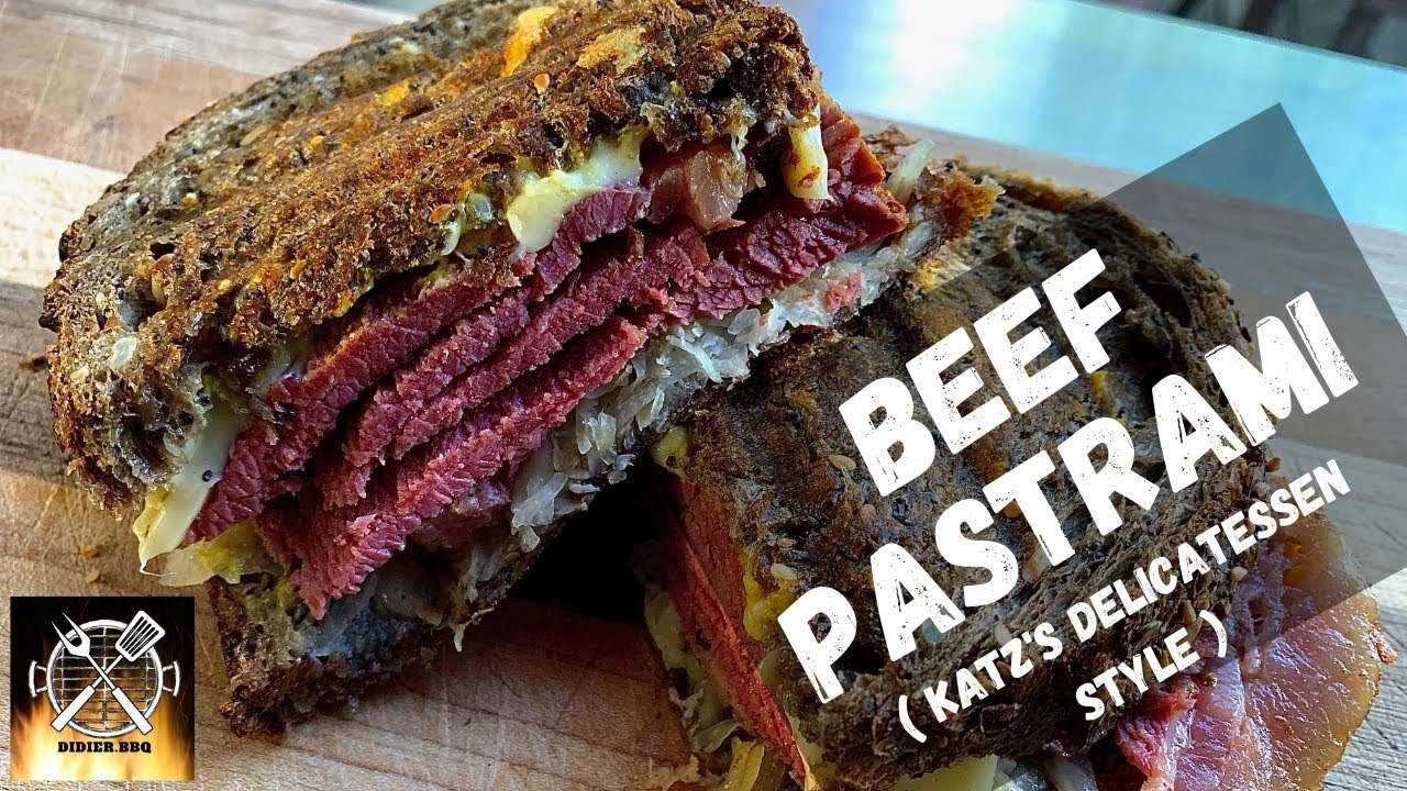 Homemade pastrami smoked Katz's Style – Easy recipe for make delicious smoked pastrami in 5 step