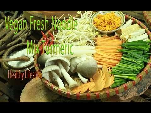 When A Man Make Vegan Fresh Noodle Mix Turmeric – Vegan Recipes
