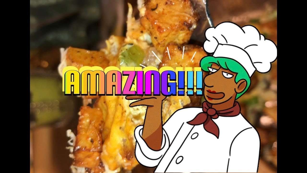Crispy Golden Cheesy Potato Veggie Sausage Bake ✨ Wake-n-Bake