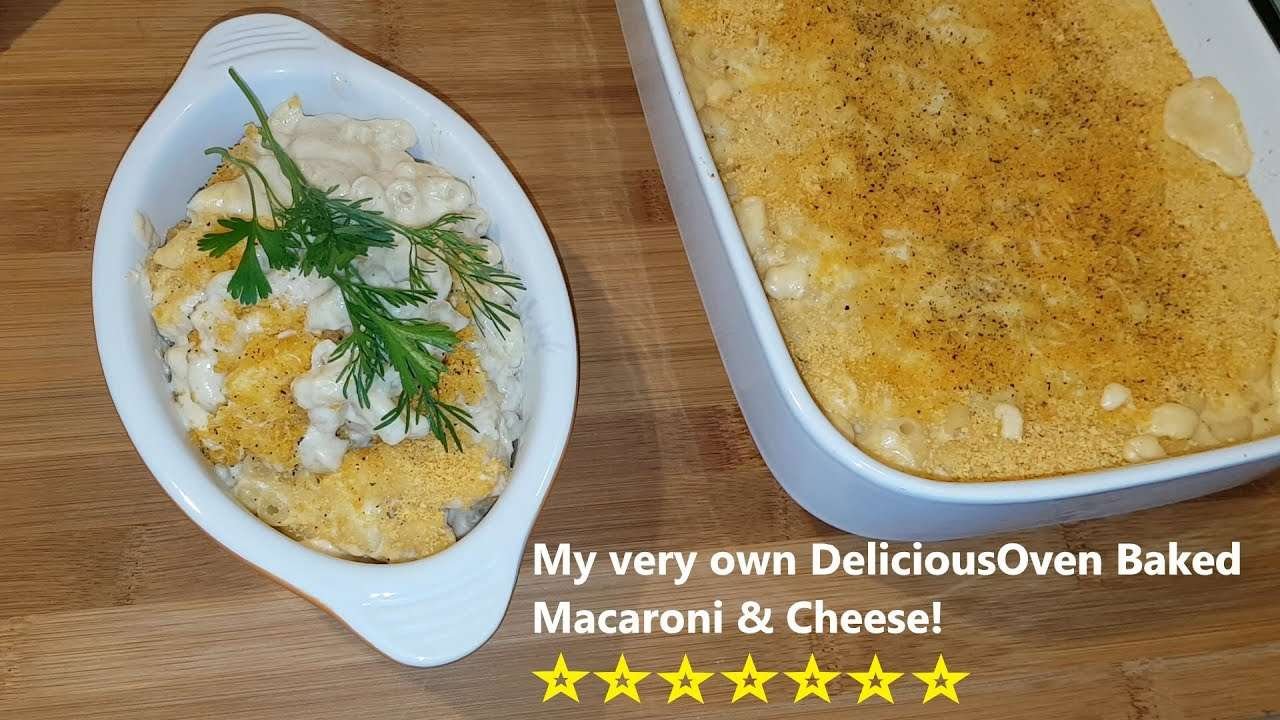 Oven Baked macaroni and cheese