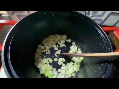 Cook process of  Gulyásleves /Beef Goulash