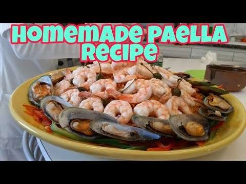 HOMEMADE PAELLA RECIPE / COOKING TUTORIAL