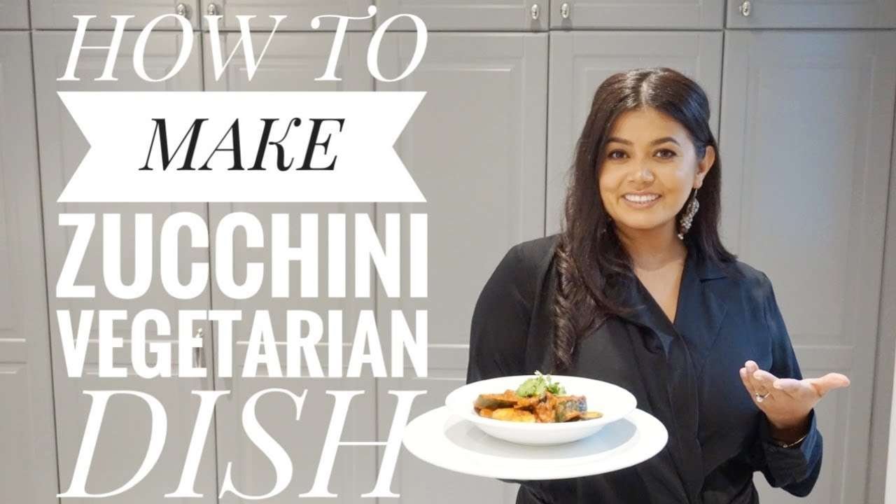 How to Make Delicious Zucchini || Vegetarian Dish