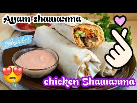 Resp Ayam shawarma/Kebab Kata Orang Indonesia [ Chicken Shawarma recipe
