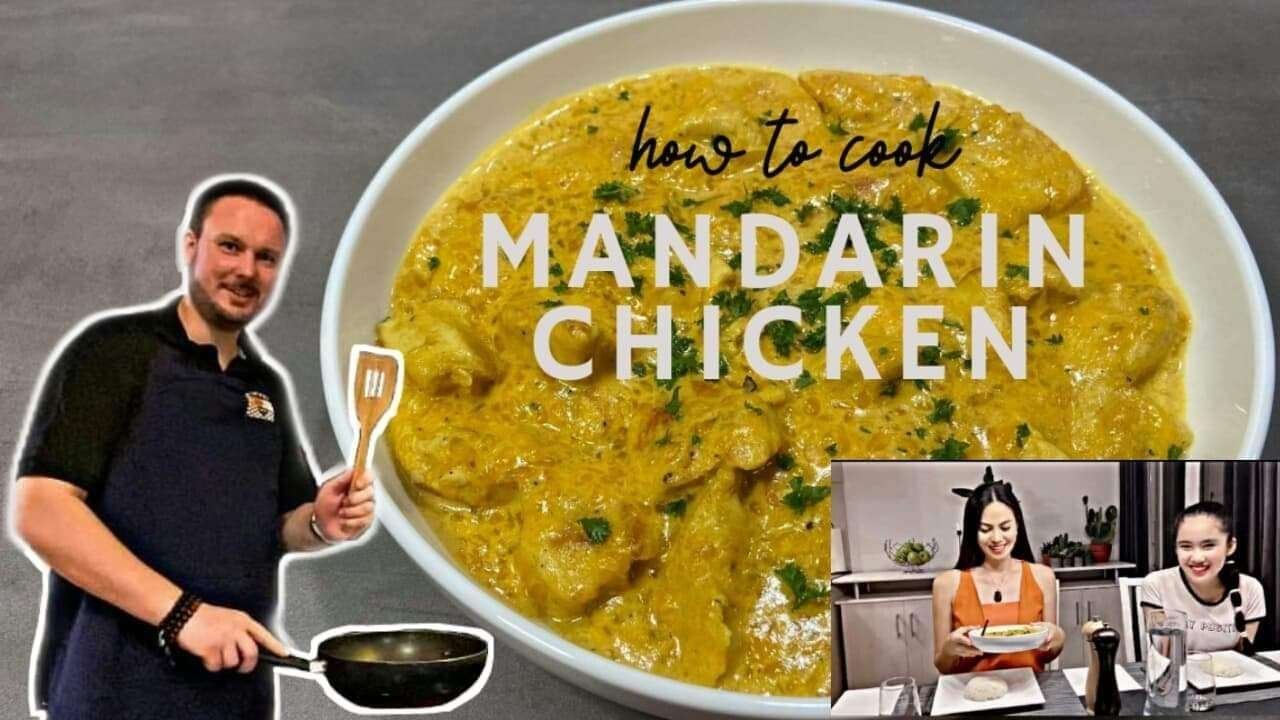 GERMAN HUSBAND COOKING | CHICKEN IN CREAMY MANDARIN SAUCE | SIMPLE BUT YUMMY RECIPE | CRAVING PINAY