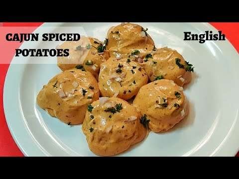 Cajun Spiced Potatoes | Barbeque Nation Style | Easy and Yummy
