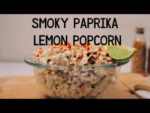 2. Paprika Lemon/Lime Popcorn