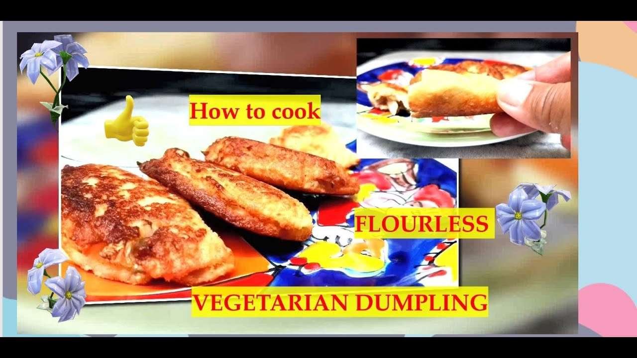 HOW TO COOK FLOURLESS VEGETARIAN DUMPLING | LOW CARB RECIPE | CHI'S LIFE VLOG
