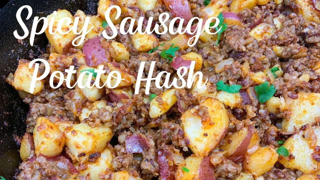 Spicy Sausage & Potato Hash | How to Make Breakfast Hash | Brunch Recipes