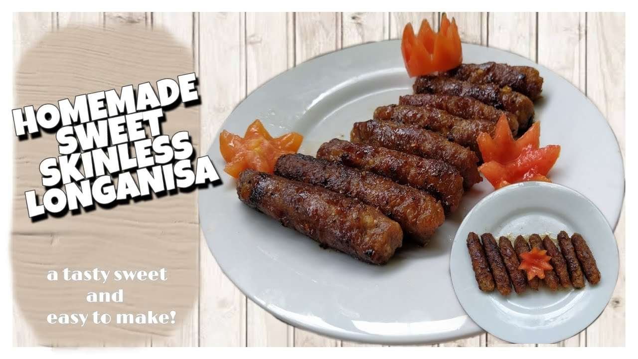 HOMEMADE SKINLESS LONGANISA | EASY RECIPE | ItzRaChelVlogs