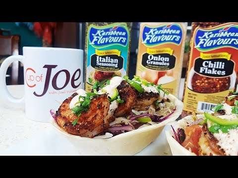 Spicy Shrimp Tacos with Mexican Slaw | Nicole Asiu | Karibbean Flavours | Cup of Joe Caribbean