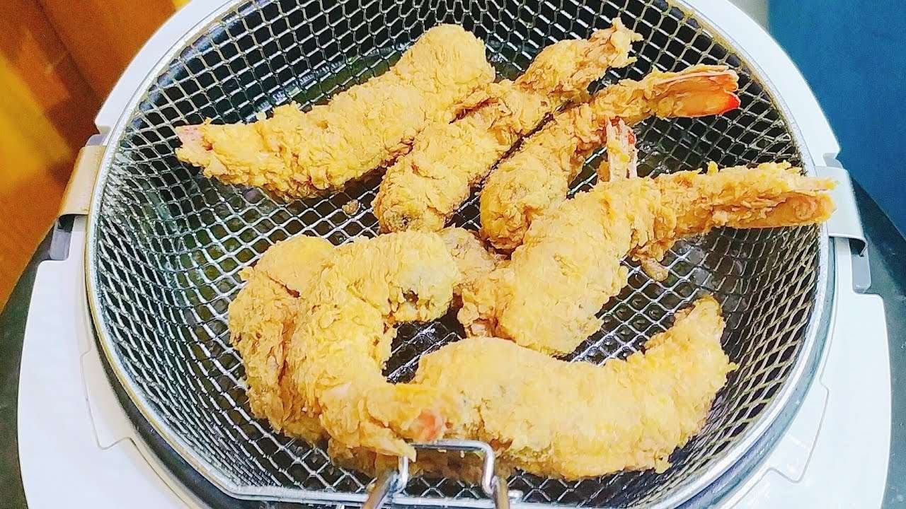 மொரு மொரு இறால் ஃபிரை || Crispy Fried Prawn Recipe For Beginners || How To Make Easy Fried Prawn