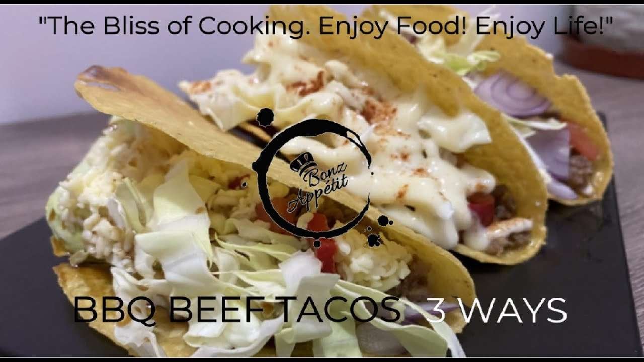 BBQ BEEF TACOS 3 WAYS | QUICK, EASY AND AFFORDABLE BBQ BEEF TACOS RECIPE