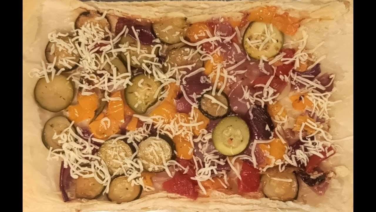 Reverse Pizza | Puff Pastry Pizza