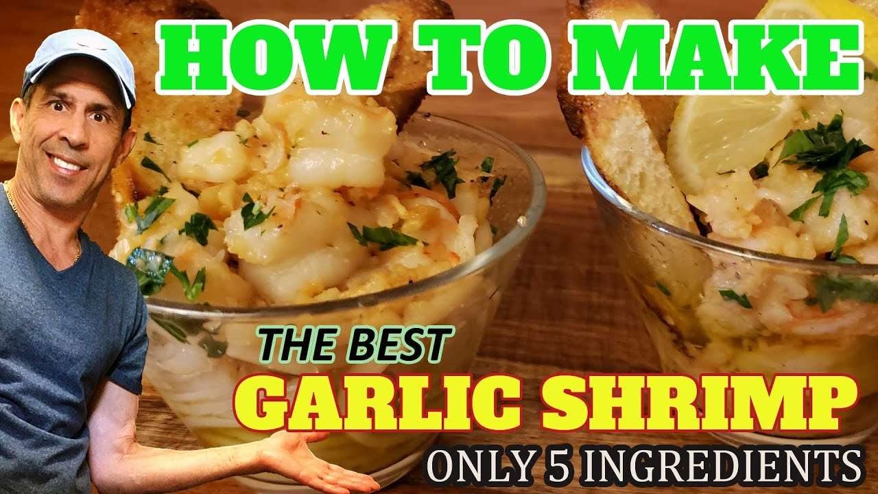 How To Make The Best Garlic Shrimp EVOO Recipe with 5 Ingredients – Ya'Eat
