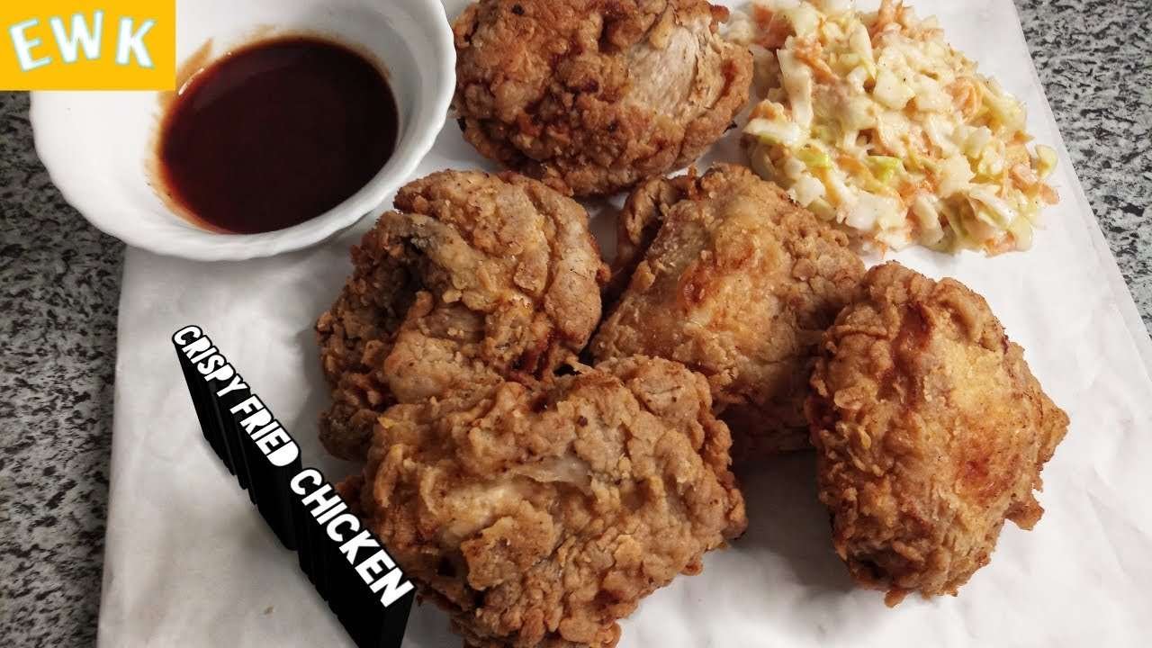 How to make Crispy fried chicken recipe at home |easy way to make crispy fried chicken