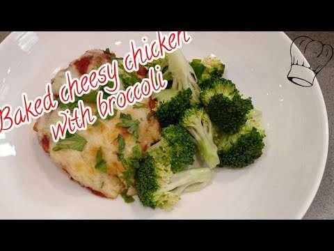 BAKED MOZZARELLA CHICKEN with Broccoli from Hello Chef