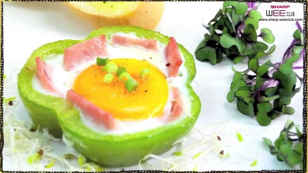 baked egg in paprika bowl wee1