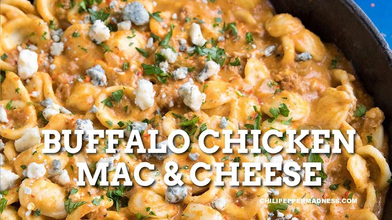 Easy Creamy Buffalo Chicken Mac and Cheese Recipe – Chili Pepper Madness
