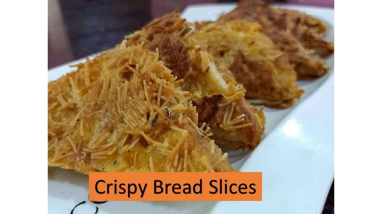 Crispy Bread Slices I Breakfast and Snack recipe I Dr Papori Barooah