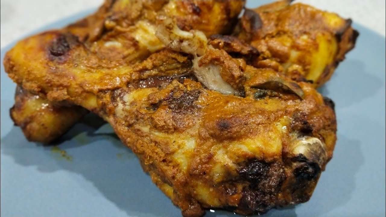 Healthy Ovenbaked Chicken Tandoori Recipe #tandoori #cooking #indian