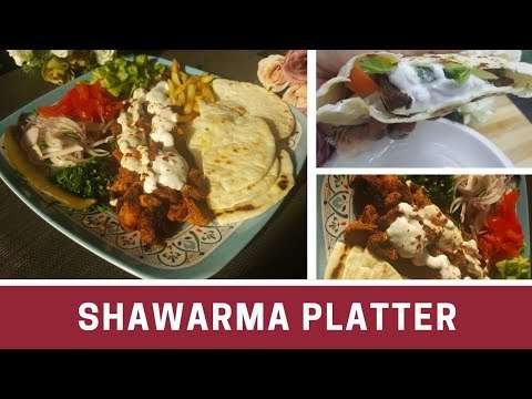 Shawarma Platter | Shawarma Pockets | Mutton & Chicken Shawarma | شاورما | Middle Eastern