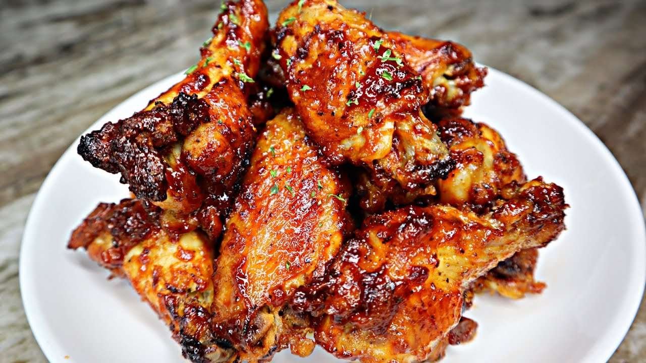 Easy Oven Baked BBQ Chicken Wings|  Baked Chicken Recipe